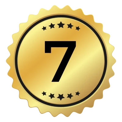 Selo de garantia de 7 dias